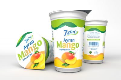 7 Gün Ayran Verpackungsdesign Mango - Webdesign Agentur Berlin